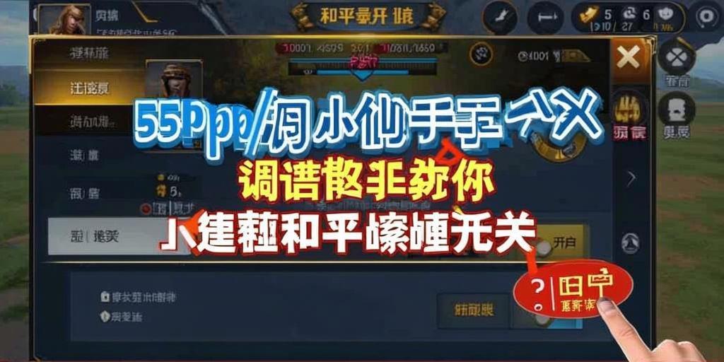 和平精英辅助【内部G简洁版】